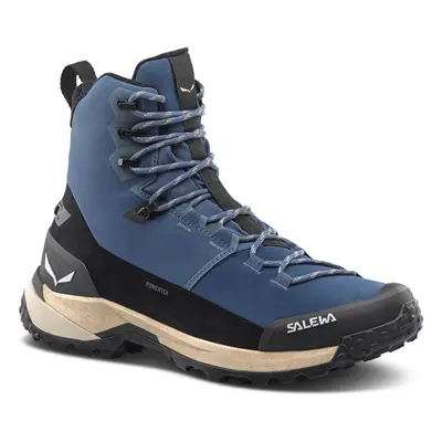 Wanderschuh Salewa PUEZ WINTER MID PTX Damen (Dark Denim/Black)
