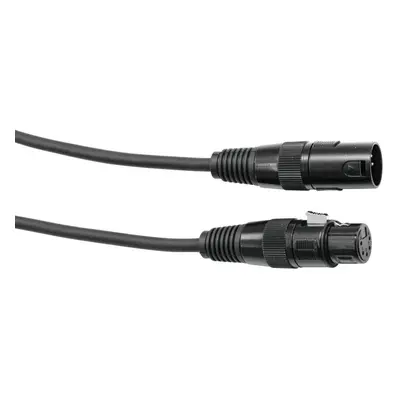 EUROLITE DMX Kabel XLR 5pol 10m sw