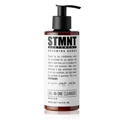 STMNT Care All-In-One Cleanser Shampoo für die Haare, den Bart und den Körper 300 ml