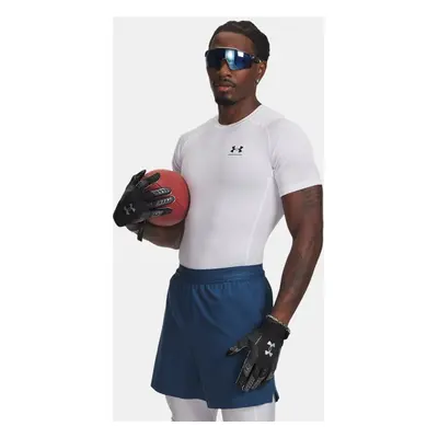 Under Armour HeatGear Compression T-Shirt weiß/schwarz - XL