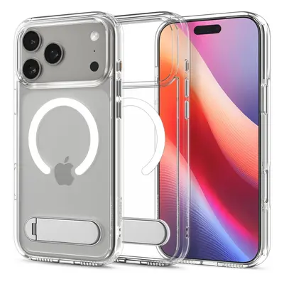 MagSafe Hülle für Apple iPhone 17 Pro, Spigen, Ultra Hybrid S, Transparent ACS09946