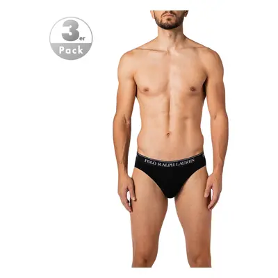 Ralph Lauren Low Rise Unterhose schwarz/blau/rot (3er-Pack) - M