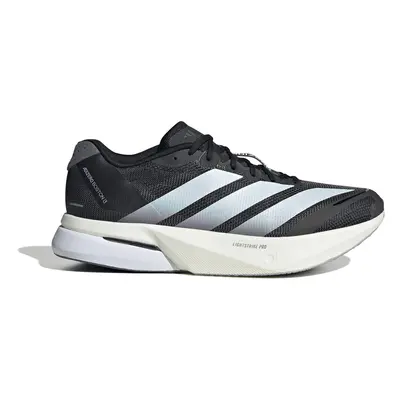 Adidas Adizero Boston 13 Schuhe Schwarz Weiß AW25, Größe UK 8