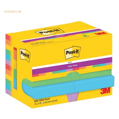 Post-It 7100258794, Quadratisch, Mehrfarbig, Papier, 47,6 mm, 47,6 mm, 90 Blätter