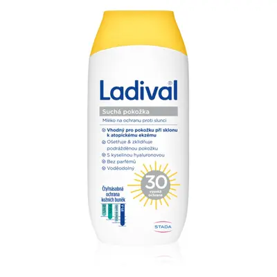Ladival Trockene Haut Schutzmilch gegen Sonnenschein SPF 30 200 ml