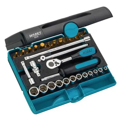 Hazet Steckschlüsselsatz 854 30-tlg.1/4 Zoll SW 4-14mm Z.90 6KT HAZET