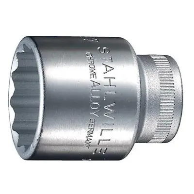 Stahlwille Steckschlüsseleinsatz 50 1/2 Zoll 12-kant SW 22mm L.42mm 03010022