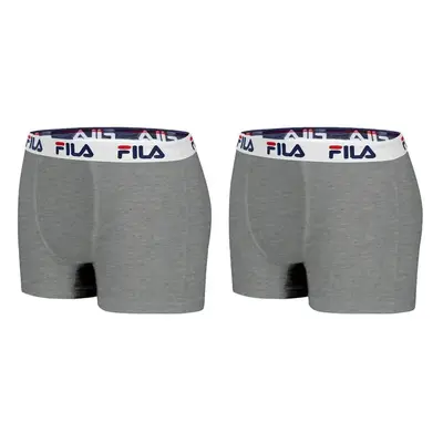 Fila MAN BOXERS 2 PACK Boxershorts, grau, größe