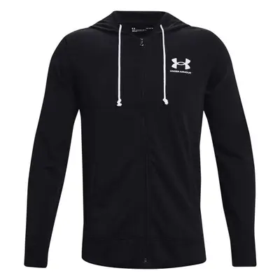Under Armour RIVAL TERRY LC FZ Herren Sweatshirt, schwarz, größe
