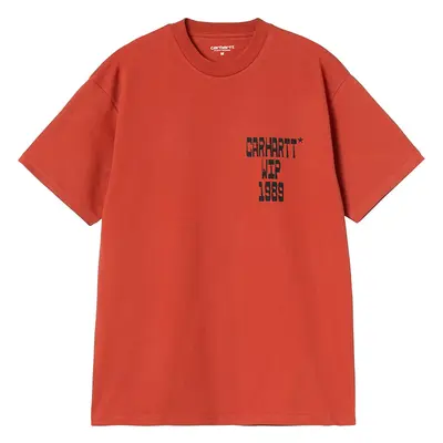 Carhartt WIP S/S Blocks T-Shirt Herren - T-shirts Carhartt WIP - Orange - I036231_3IX_XX-S - Size: S