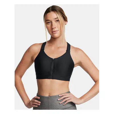 Under Armour Infinity High Zip 2.0 Sport-BH schwarz - S-AC