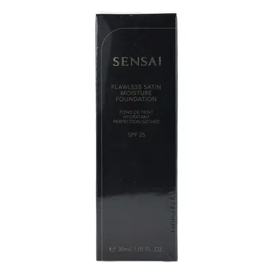 Sensai Flawless Satin Moisture Foundation Flüssiges Make-Up SPF 25 Farbton 103 Sand Beige 30 ml