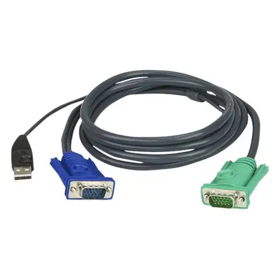 ATEN 2L-5205U KVM-Kabel VGA USB 5m