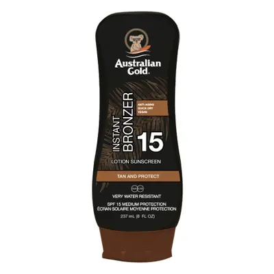Australian Gold Sunscreen SPF15 Lotion With Bronzer 237ml