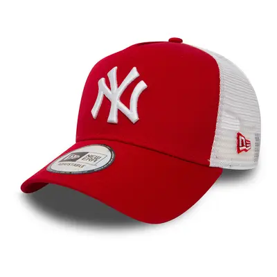 New Era New York Yankees Clean A-Frame Kappe rot/weiß