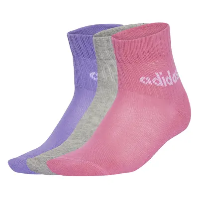 Adidas - Linear Ankle Socken 5 Paar Kinder true pink