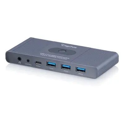 Assmann DIGITUS USB-C 3.0 HDMI KVM-Switch, 2-Port, 4K60Hz, Core Line