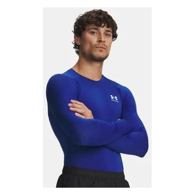Under Armour HeatGear Comp Langarmshirt marineblau - XXL