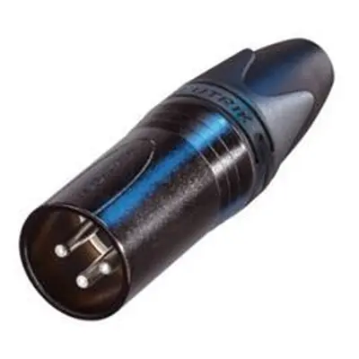 XLR Neutrik NC3MXX-BAG, XLR Stecker, male schwarz
