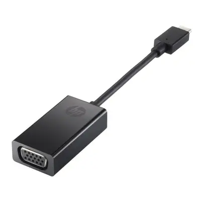 HP USB-C-zu-VGA-Display-Adapter, 0,076 m, VGA (D-Sub), USB Typ-C, Buchse, Stecker, Gerade