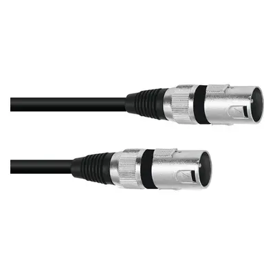 OMNITRONIC Adapterkabel XLR(M)/XLR(M) 0,2m sw