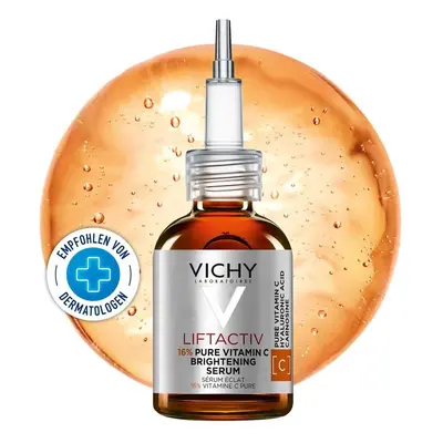 Vichy Liftactiv Supreme aufhellendes Gesichtsserum mit Vitamin C 20 ml