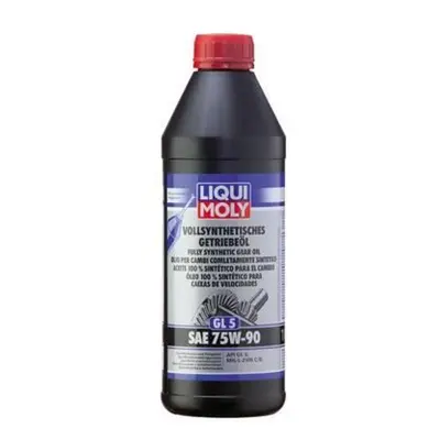 Liqui Moly Vollsynthetisches Getriebeöl (GL 5) SAE 75W-90, 1 Liter