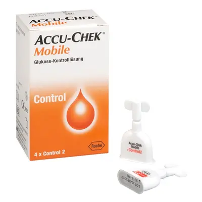 ACCU-CHEK Mobile Kontrolllösung 4 Einmalapplikat. 4 St.
