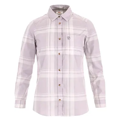 Fjällräven Övik Lite Flannel Shirt W Purple Damen - Hemd Fjällräven - Lila - F14600264-111-452-L - Size: L