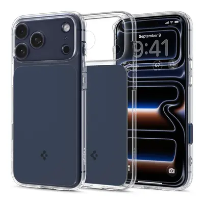 MagSafe Hülle für Apple iPhone 17 Pro Max, Spigen, Ultra Hybrid T, Matt Blau ACS10473