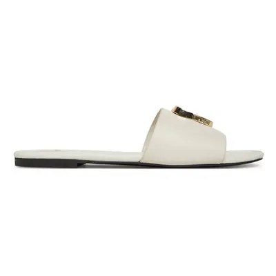 Pantoletten LOVE MOSCHINO JA28161G0MIA0102 Écru