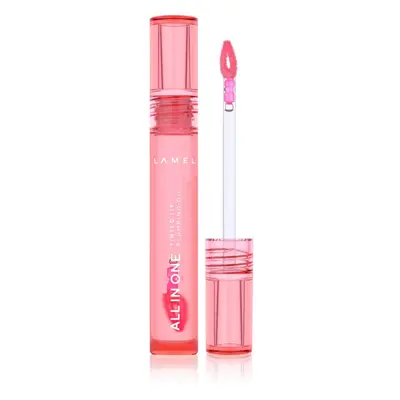LAMEL All in One Lip Tinted Plumping Oil tönendes Lippenöl für mehr Volumen № 401 Peachy 3 ml