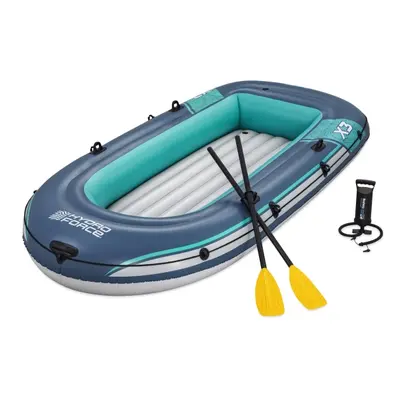 Bestway Hydro Force Trek X3 aufblasbares Floß für 3 Personen Set 2,94 m