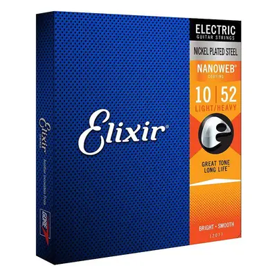 Elixir E-Gitarren Saiten Nanoweb 10-52