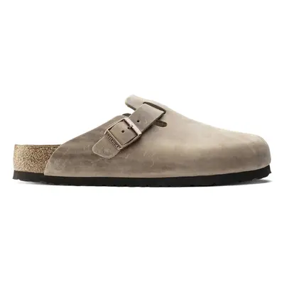 Clogs aus geöltem Leder Birkenstock Boston Oiled
