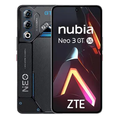 Nubia Neo 3 GT 5G | Smartphone | 256 GB ROM | 12 GB RAM | 6.8 Zoll FDH+ Display | 50 MP Hauptkamera | Akkukapazität: 6000 mAh