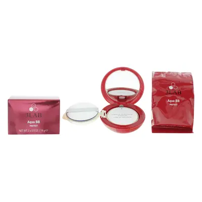 Set Duo, 3Lab, Aqua BB Protect, Abdeckung und Korrektur, Kompakte BB-Creme, 03, Dunkel, 2 Stück, 14 g