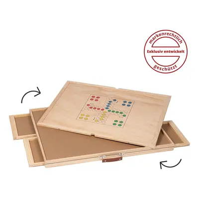 Puzzletisch mit 4 Schubladen, drehbar inkl. Abdeckung