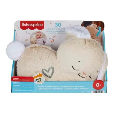 Fisher-Price Soothe & Settle Bunny, Spielzeug-Hase, 0 Jahr(e), Mit Ton, AA, Akkus/Batterien enthalten