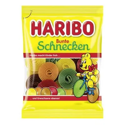Haribo bunte Schnecken 160g N2 LE