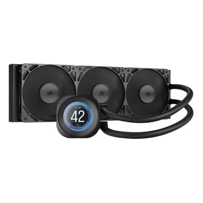 Corsair Nautilus 360 RS, All-in-One-Flüssigkeitskühler, 12 cm, 2100 RPM, Schwarz