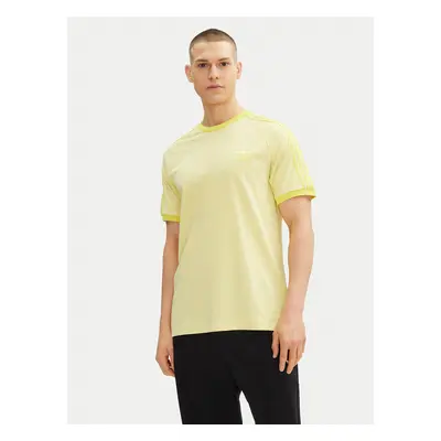 Adidas T-Shirt adicolor Classics 3-Stripes JN7021 Gelb Slim Fit