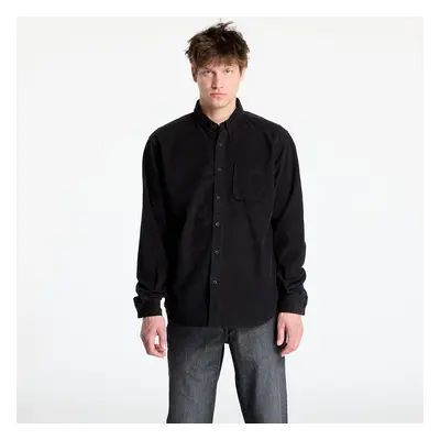 Hemd Urban Classics Corduroy Shirt Black S