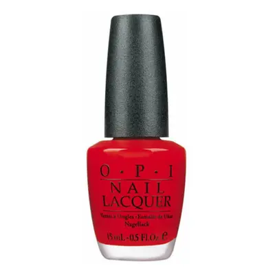 Opi Nail Lacquer Nail Polish Lasting Up To 7 Days Opi Red 15ml