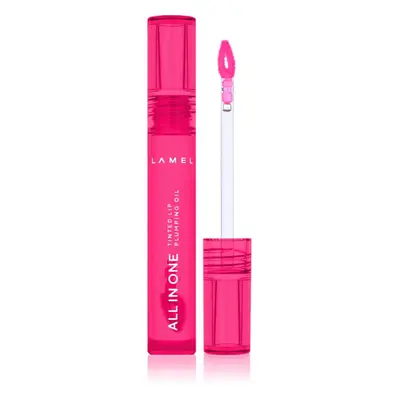 LAMEL All in One Lip Tinted Plumping Oil tönendes Lippenöl für mehr Volumen № 404 Berry Ice 3 ml