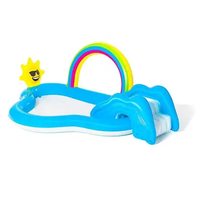 Bestway 53092, Aufblasbarer Pool, 170 l, 2 Jahr(e), Rainbow n'' shine, Blau, Weiß