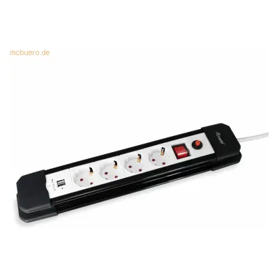 Digital data communication equip Steckdosenleiste 4-fach Schuko, 2x US