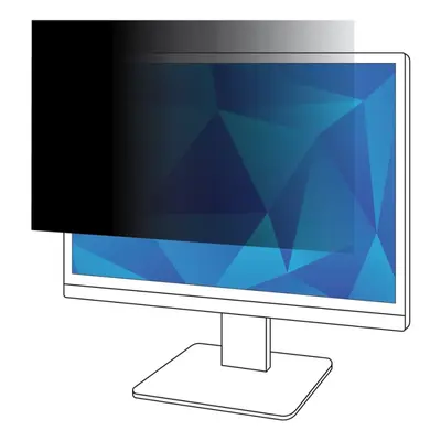 3M Blickschutzfilter für 20 Breitbild-Monitor, 50,8 cm (20 Zoll), 16:9, Monitor, Rahmenloser Blickschutzfilter, Anti-Glanz