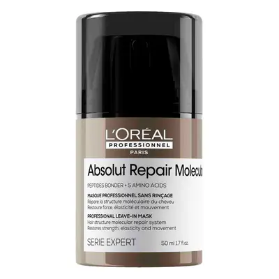 L'Oréal Professionnel Paris Absolut Repair Molecular Professional Leave-In Repair Mask For Damaged Hair 50ml