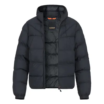 NAPAPIJRI Herren Steppjacke schwarz Mikrofaser unifarben